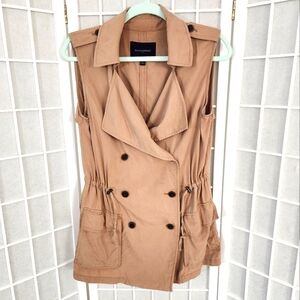 Banana Republic Tan Vest Size Small